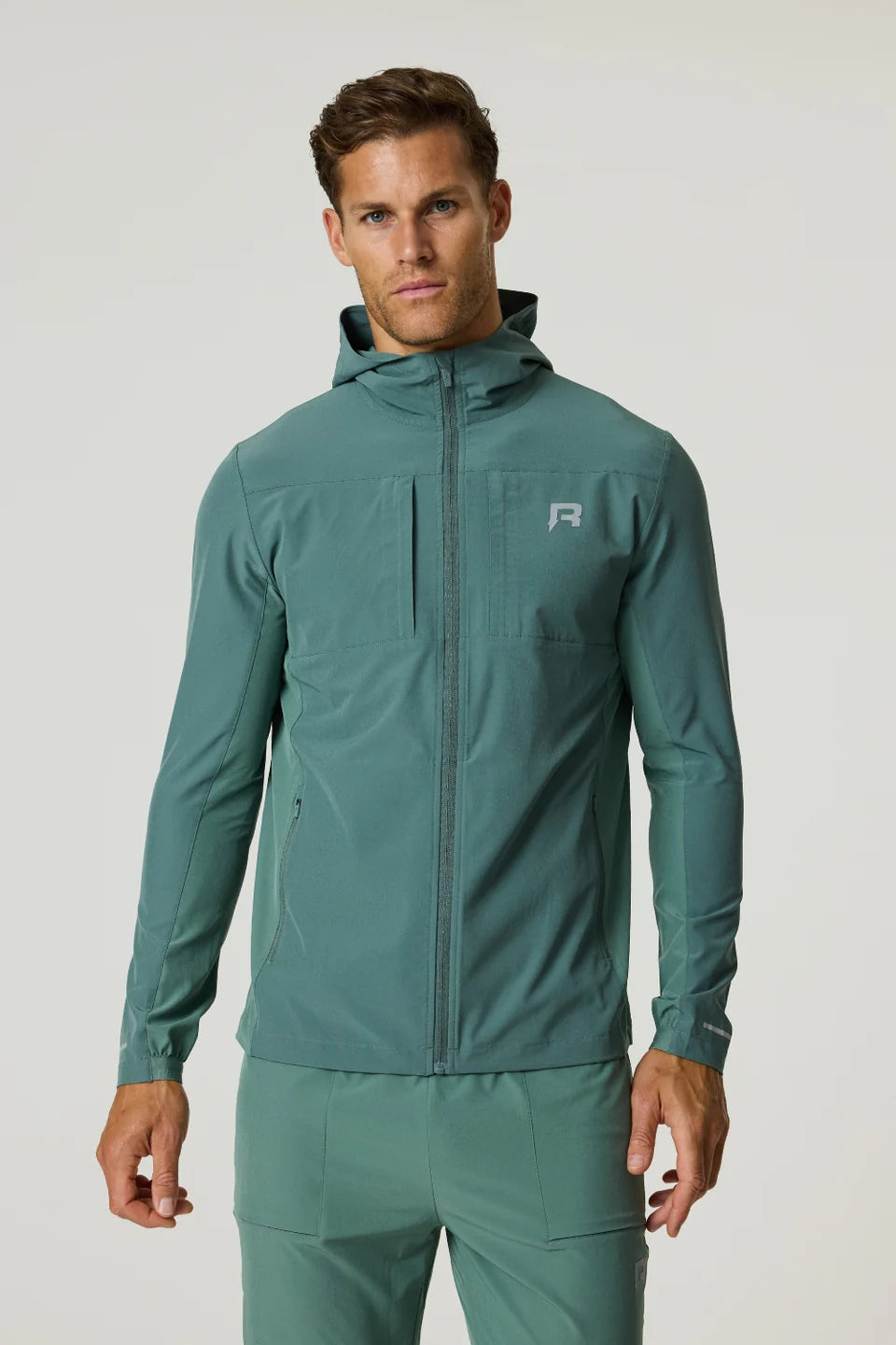 Pace Windbreaker - Black/Army Green