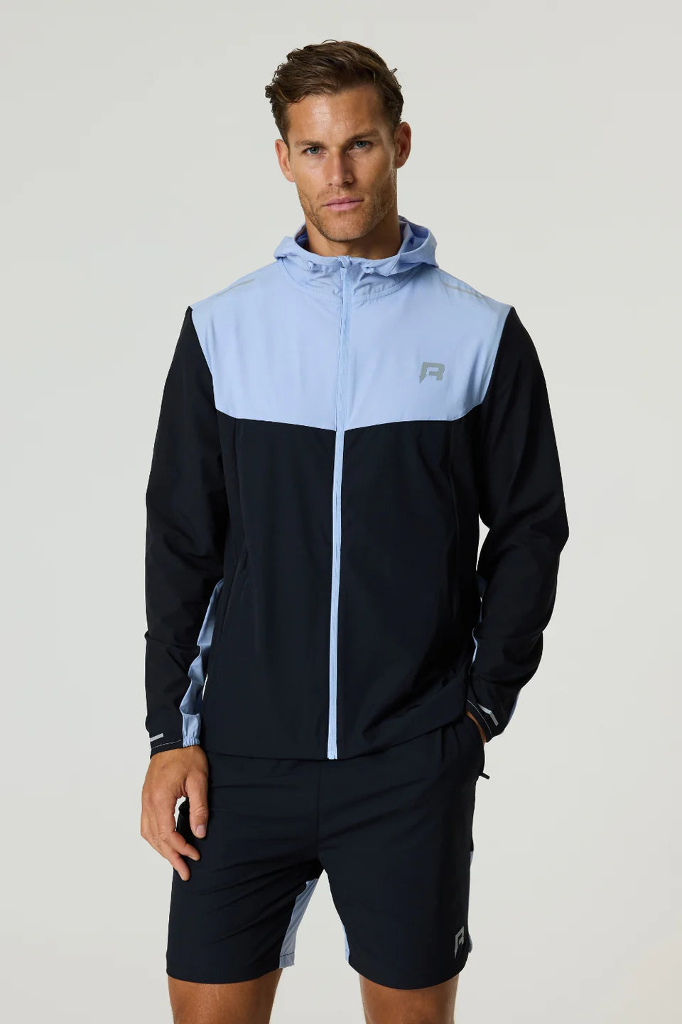 Pace Windbreaker - Storm Blue/Grey